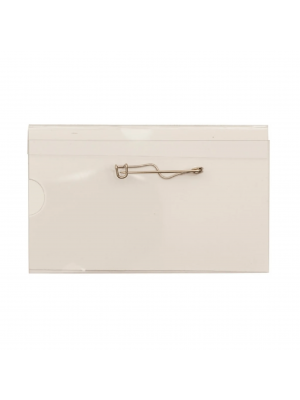 Kongresa nozīmīte 90x55 mm ar drošības adatu. a0003 Kongresa nozīmīte 90x55 mm ar drošības adatu. a0003