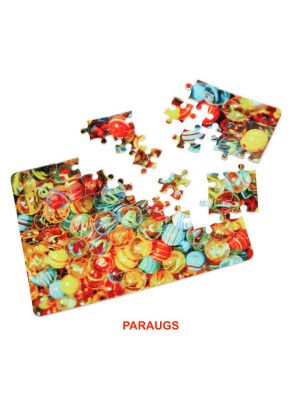 Inidivuāla puzle ar individuālu zīmējumu  Nr.218/38 - 180x130 mm (63 gab.)