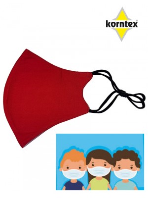 Bērnu sarkana sejas aizsargmaska Nr.251/11