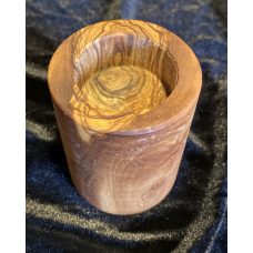 Olīvkoka svečturis (tējas svecei) Nr. 308/27 - 8 cm
