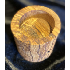 Olīvkoka svečturis (tējas svecei) Nr. 308/28 - 6 cm
